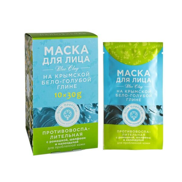 Маска Противовоспалительная для проблемной кожи 1шт