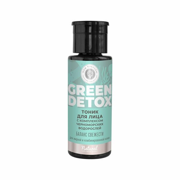 Тоник для лица Green Detox с комплексом черноморских водорослей Баланс свежести ДП 150г
